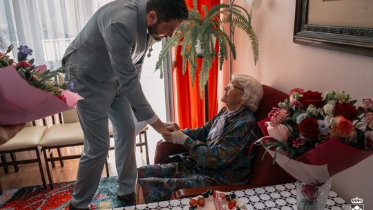 200 lat, Pani Czesławo! Setne urodziny obchodziła mieszkanka Chełma Czesława Okrasa [GALERIA ZDJĘĆ]
