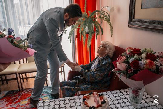 200 lat, Pani Czesławo! Setne urodziny obchodziła mieszkanka Chełma Czesława Okrasa [GALERIA ZDJĘĆ]