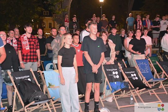 Krasnostawianie dopingowali biało - czerwonych [GALERIA ZDJĘĆ] 