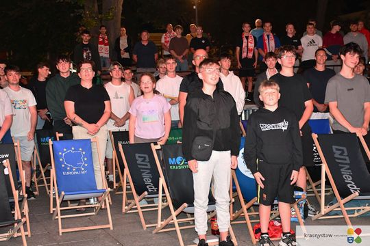 Krasnostawianie dopingowali biało - czerwonych [GALERIA ZDJĘĆ] 