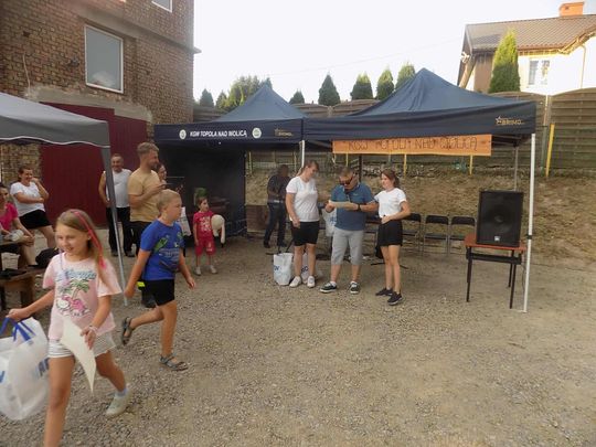 Gm. Izbica. Pożegnanie wakacji w Topoli. Była potańcówka i motocrossy