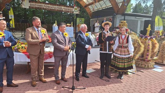 Dożynki powiatu chełmskiego 2025. Mieszkańcy dziękowali za plony cz. II [GALERIA ZDJĘĆ]