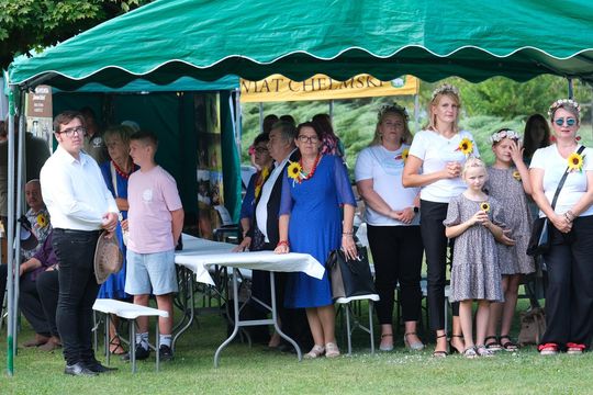 Dożynki powiatu chełmskiego 2025. Mieszkańcy dziękowali za plony cz. I [GALERIA ZDJĘĆ]