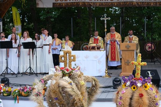 Dożynki powiatu chełmskiego 2025. Mieszkańcy dziękowali za plony cz. I [GALERIA ZDJĘĆ]