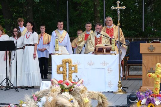 Dożynki powiatu chełmskiego 2025. Mieszkańcy dziękowali za plony cz. I [GALERIA ZDJĘĆ]