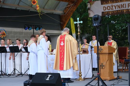 Dożynki powiatu chełmskiego 2025. Mieszkańcy dziękowali za plony cz. I [GALERIA ZDJĘĆ]