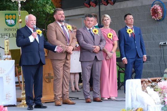 Dożynki powiatu chełmskiego 2025. Mieszkańcy dziękowali za plony cz. I [GALERIA ZDJĘĆ]