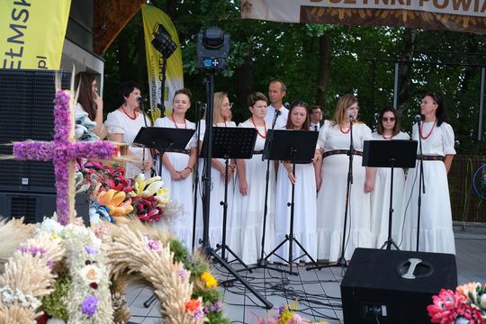 Dożynki powiatu chełmskiego 2025. Mieszkańcy dziękowali za plony cz. I [GALERIA ZDJĘĆ]