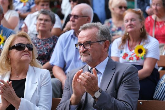 Dożynki powiatu chełmskiego 2025. Mieszkańcy dziękowali za plony cz. I [GALERIA ZDJĘĆ]