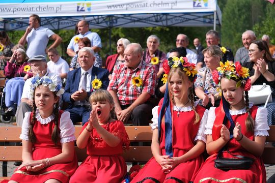 Dożynki powiatu chełmskiego 2025. Mieszkańcy dziękowali za plony cz. I [GALERIA ZDJĘĆ]