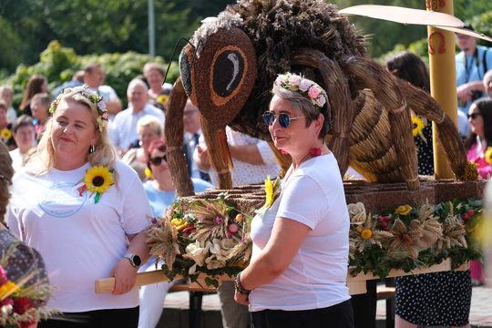 Dożynki powiatu chełmskiego 2025. Mieszkańcy dziękowali za plony cz. I [GALERIA ZDJĘĆ]