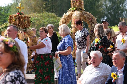 Dożynki powiatu chełmskiego 2025. Mieszkańcy dziękowali za plony cz. I [GALERIA ZDJĘĆ]