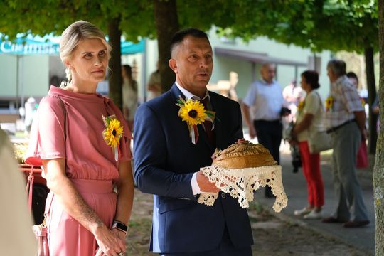 Dożynki powiatu chełmskiego 2025. Mieszkańcy dziękowali za plony cz. I [GALERIA ZDJĘĆ]