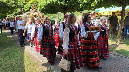 Dożynki powiatu chełmskiego 2025. Mieszkańcy dziękowali za plony cz. II [GALERIA ZDJĘĆ]