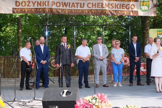 Dożynki powiatu chełmskiego 2025. Mieszkańcy dziękowali za plony cz. II [GALERIA ZDJĘĆ]