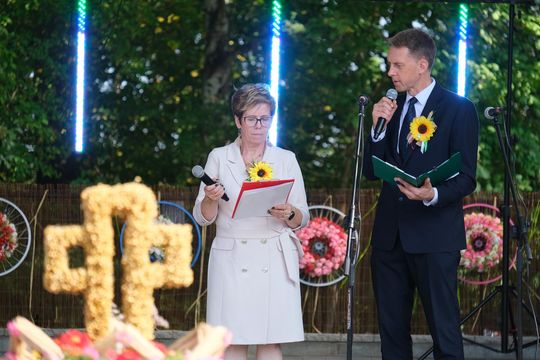 Dożynki powiatu chełmskiego 2025. Mieszkańcy dziękowali za plony cz. II [GALERIA ZDJĘĆ]