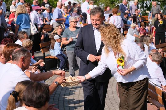 Dożynki powiatu chełmskiego 2025. Mieszkańcy dziękowali za plony cz. II [GALERIA ZDJĘĆ]