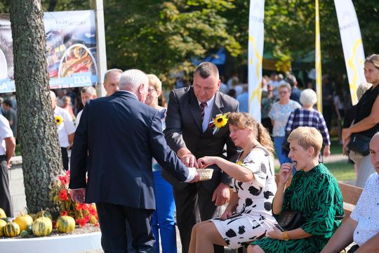 Dożynki powiatu chełmskiego 2025. Mieszkańcy dziękowali za plony cz. II [GALERIA ZDJĘĆ]