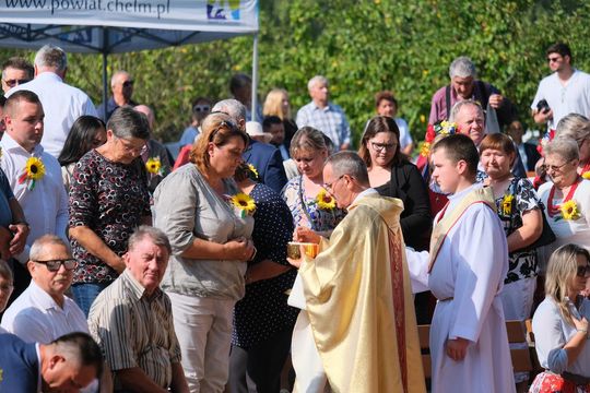 Dożynki powiatu chełmskiego 2025. Mieszkańcy dziękowali za plony cz. II [GALERIA ZDJĘĆ]