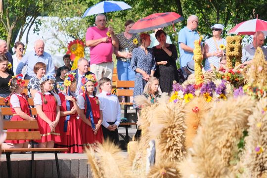 Dożynki powiatu chełmskiego 2025. Mieszkańcy dziękowali za plony cz. II [GALERIA ZDJĘĆ]