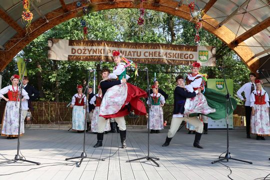 Dożynki powiatu chełmskiego 2025. Mieszkańcy dziękowali za plony cz. II [GALERIA ZDJĘĆ]