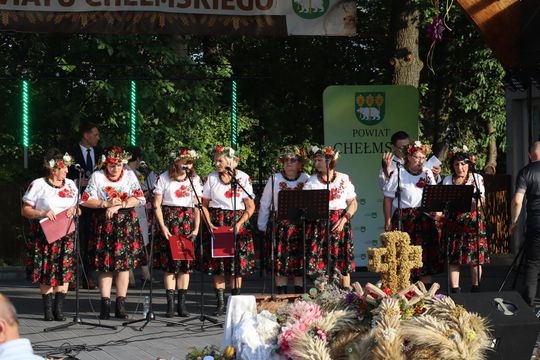 Dożynki powiatu chełmskiego 2025. Mieszkańcy dziękowali za plony cz. III [GALERIA ZDJĘĆ]