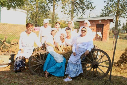 Gm. Siedliszcze. Żniwa Retro w Mogilnicy. Jak się dawniej pracowało [GALERIA ZDJĘĆ]