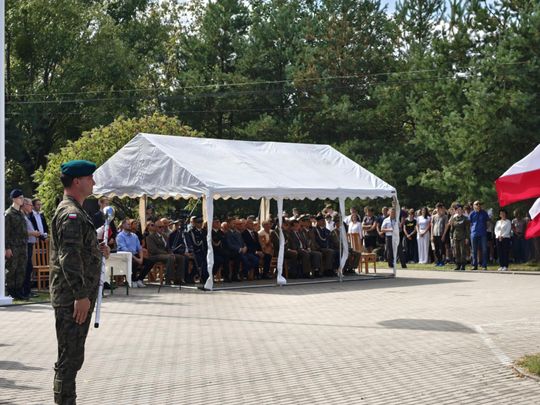 Odsłonięcie muralu poświęconego 2 Warszawskiej Brygadzie Saperów 