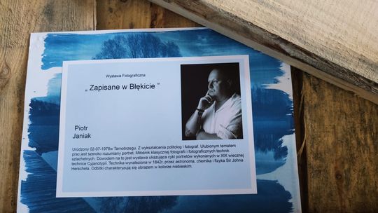 Wystawa fotografii w historycznej technice cyjanotypii - Zapisane w błękicie