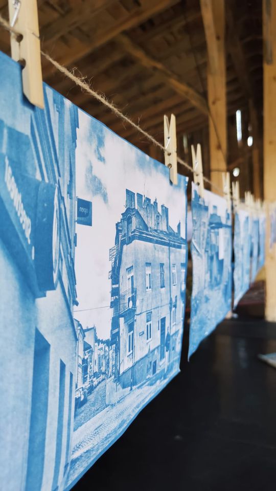 Wystawa fotografii w historycznej technice cyjanotypii - Zapisane w błękicie