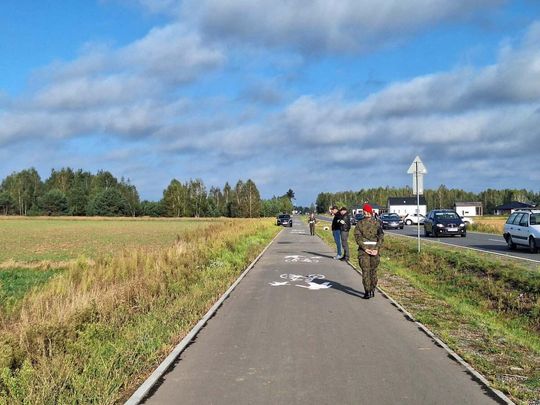 Gdzie spadły drony? W Czosnówce zlokalizowano pierwszy, w Wyrykach szczątki zniszczyły dach
