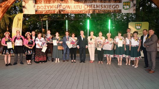 Nagrodzeni podczas Dożynek Powiatu Chełmskiego [GALERIA ZDJĘĆ]