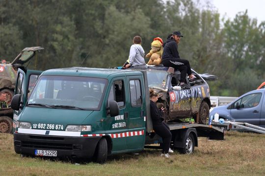Wrak Race Włodawa. 8. edycja popularnego wyścigu na Błoniach w Orchówku [GALERIA ZDJĘĆ]