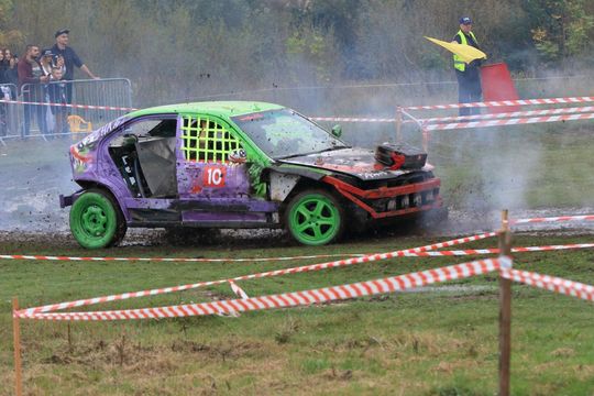 Wrak Race Włodawa. 8. edycja popularnego wyścigu na Błoniach w Orchówku [GALERIA ZDJĘĆ]