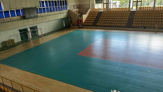 Chełm. Miejska Hala Sportowa odświeżana przed PlusLigą [ZDJĘCIA]