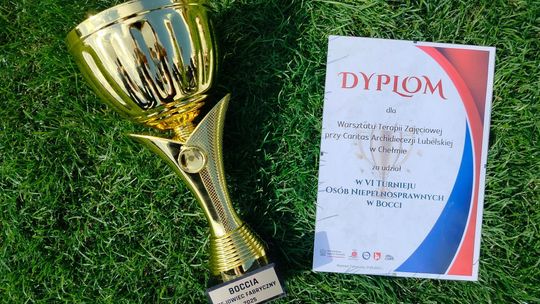 Chełm. VI Turniej Osób Niepełnosprawnych w Bocci [ZDJĘCIA]