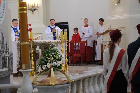 XI Zjazd Czarniecczyków w I LO w Chełmie - uroczysta msza św. cz. II [GALERIA ZDJĘĆ]