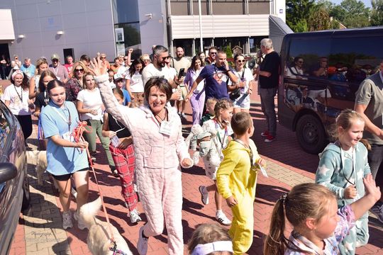 Chełm. 5. Bieg w piżamach przy Chełmskiej Bibliotece Publicznej [GALERIA ZDJĘĆ]