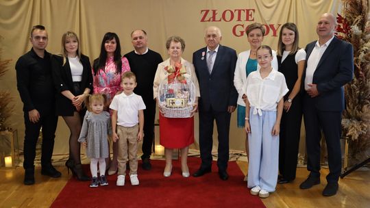 Złote Gody w gminie Leśniowice. Przeżyli razem tyle lat! [GALERIA ZDJĘĆ]