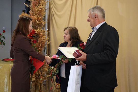 Złote Gody w gminie Leśniowice. Przeżyli razem tyle lat! [GALERIA ZDJĘĆ]