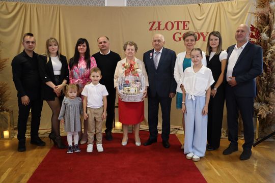 Złote Gody w gminie Leśniowice. Przeżyli razem tyle lat! [GALERIA ZDJĘĆ]