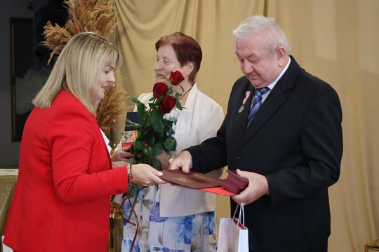 Złote Gody w gminie Leśniowice. Przeżyli razem tyle lat! [GALERIA ZDJĘĆ]