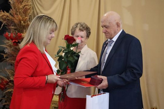 Złote Gody w gminie Leśniowice. Przeżyli razem tyle lat! [GALERIA ZDJĘĆ]