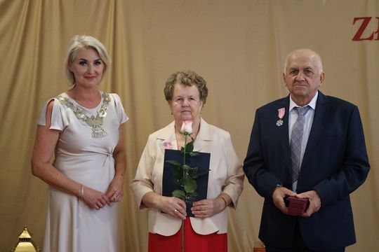 Złote Gody w gminie Leśniowice. Przeżyli razem tyle lat! [GALERIA ZDJĘĆ]