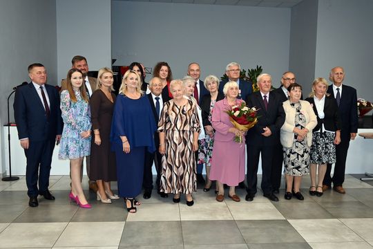 Złote Gody w gminie Rejowiec Fabryczny. Piękny jubileusz wspólnego życia [ZDJĘCIA]