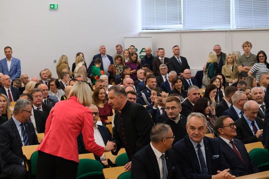 Jubileuszowa inauguracja roku akademickiego w Państwowej Akademii Nauk Stosowanych w Chełmie cz. III [GALERIA ZDJĘĆ]