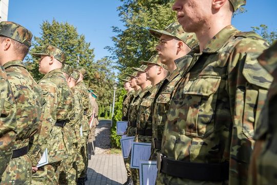 Nowi funkcjonariusze Straży Granicznej w Chełmie ślubowali [GALERIA ZDJĘĆ]