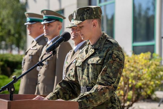 Nowi funkcjonariusze Straży Granicznej w Chełmie ślubowali [GALERIA ZDJĘĆ]