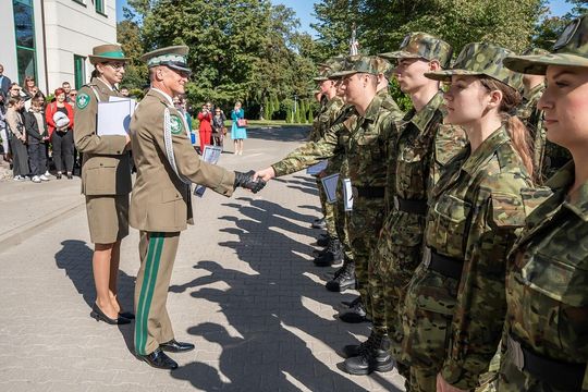 Nowi funkcjonariusze Straży Granicznej w Chełmie ślubowali [GALERIA ZDJĘĆ]