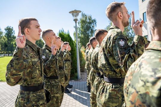 Nowi funkcjonariusze Straży Granicznej w Chełmie ślubowali [GALERIA ZDJĘĆ]